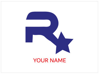 Font customise logo design, vector and illustration whice  contain a brand name or identity .