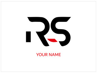 Font customise logo design, vector and illustration whice  contain a brand name or identity .