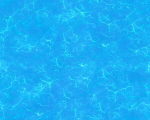 Abstract blue transparent clear water seamless pattern background