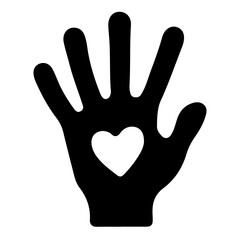 Fototapeta premium Handprint