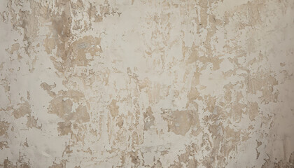 Weathered Wall with Peeling Plaster Texture
