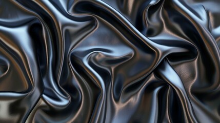 Obraz premium A piece of fabric with a shiny, silky texture