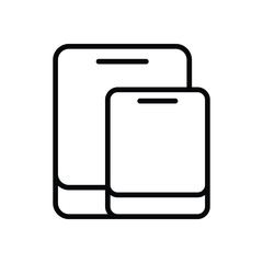 Tablet vector icon