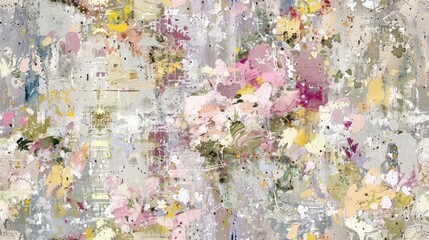 Fototapeta premium A colorful abstract painting with soft