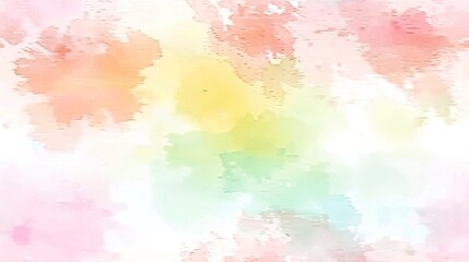 abstract soft colors painting