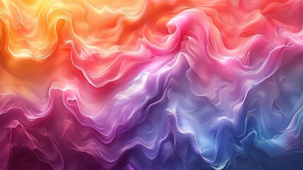 Obraz premium beautiful and colorful smoke, fog and flow background, main colors are blue, red and orange 