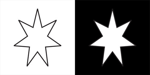 Illustration vector graphic of star icon