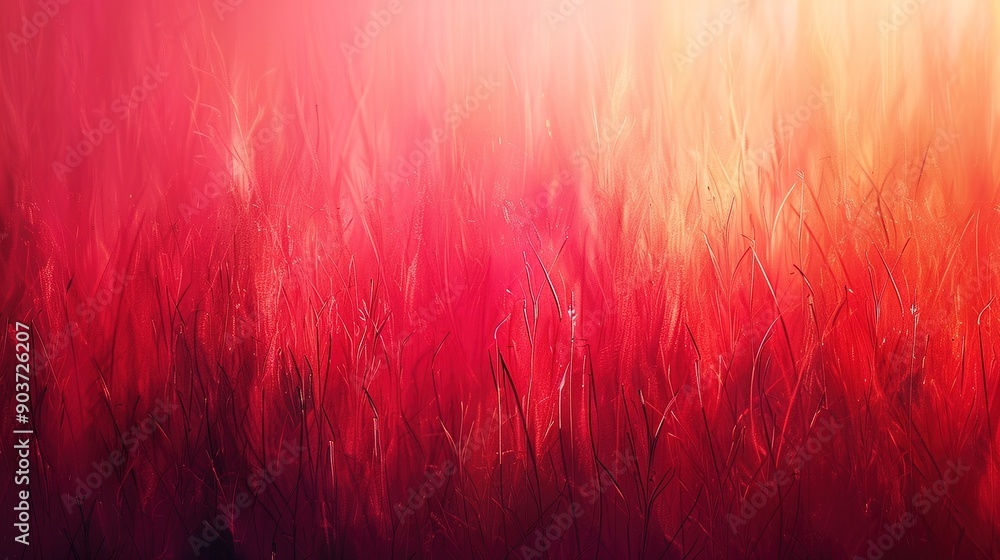 Poster vibrant background image with a rich red gradient, creating a bold and energetic atmosphere