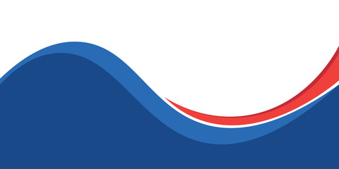 abstract business banner background with red and blue gradient color.eps10