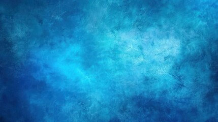 Obraz premium A vibrant blue background featuring a blend of turquoise and cobalt hues