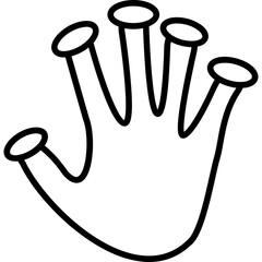 Fingerprint Scan Icon