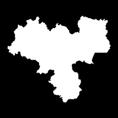 Haskovo Province map, province of Bulgaria. Vector illustration.