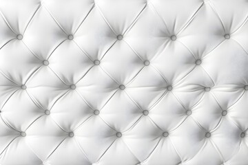 Wide Light white luxury upholstery sofa texture background concept for clean gray vintage leather furniture pattern wallpaper, Panoramic elegant armchair mattress surface detail, real material