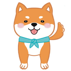 Obraz premium Shiba inu
