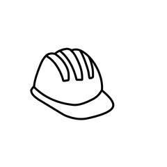 construction helmet icon