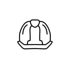 construction helmet icon