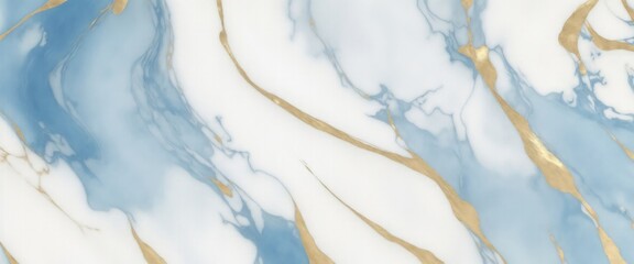 Light Blue white gray golden marble seamless texture with high resolution for background