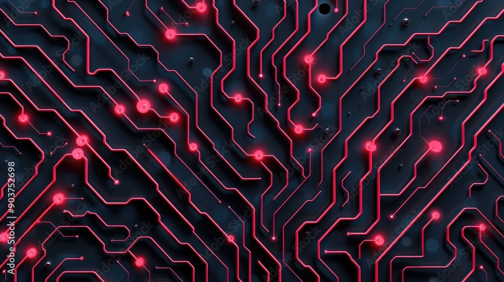 Poster intricately designed abstract digital depicting a complex neural network pattern with a futuristic t