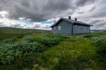 Baita norvegese in legno