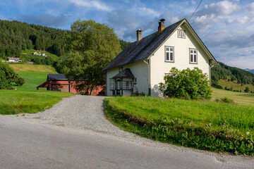 Casa di legno in Norvegia