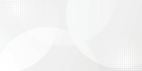 Abstract geometric white background overlapping layers on bright space with line effect decoration. Circle style concept modern graphic design element eps 10