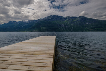 Pontile sul lago