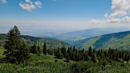 Beautiful view of Bulgarian mountains