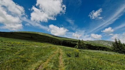 Beautiful view of Bulgarian mountains