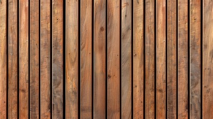 Vertical slatted wooden wall panels in a seamless pattern, perfect for creating modern, stylish background textures