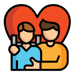 Emotional Support Icon