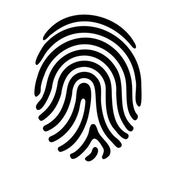 recommend clip art: silhouette fingerprint vector graphic design