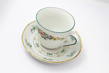 antique cup and saucer set