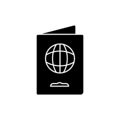 passport concept line icon. Simple element illustration. passport concept outline symbol design.