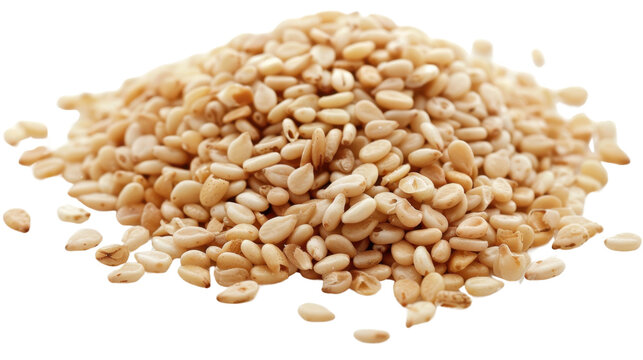 Sesame Seeds on transparent background