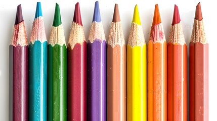 pencil, color, crayon, colored, art, school, pencils, drawing, colorful, education, row, group, rainbow, draw, paint, colour, pen, wood, equipment, green, yellow, close-up, orange, spectrum, vibrant