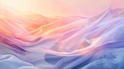 50. Quick-Dry Towel, realistic style, pastel colors, abstract shapes, eye level, soft light, light rays,