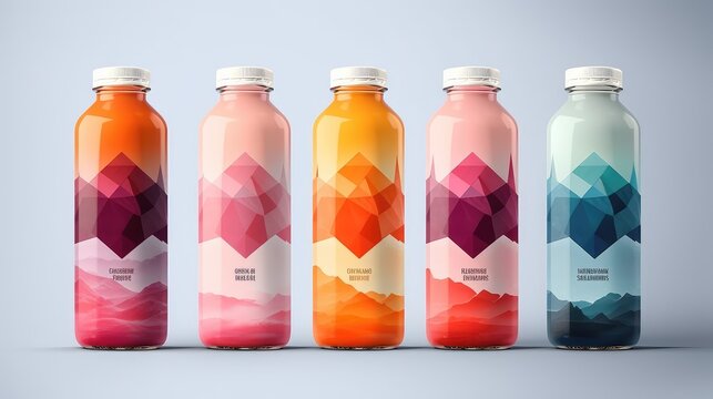 bold bottle label template