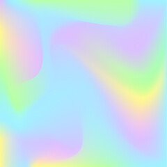 Carré dégradé psychédélique pastel 