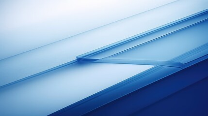 minimalist abstract blue layouts