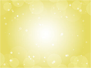 ドリーミーな水玉模様の黄色アブストラクト背景