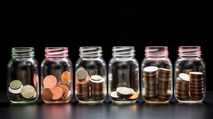 savings baby bottle money