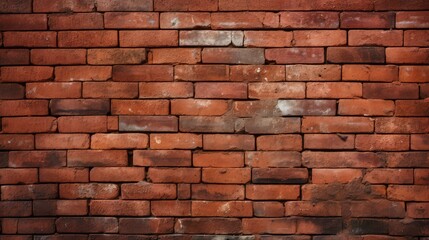Fototapeta premium wall red brick background