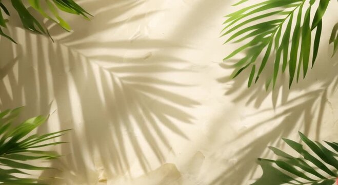 palm tree leaves
