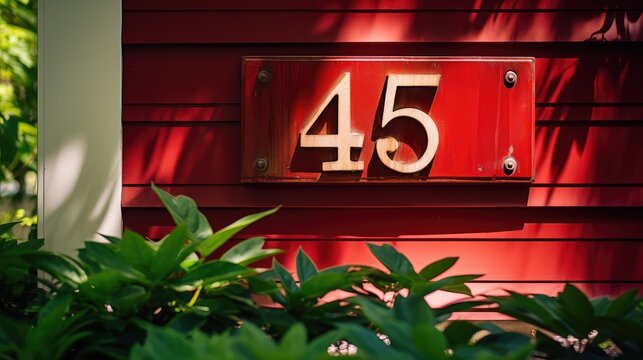 sign house number