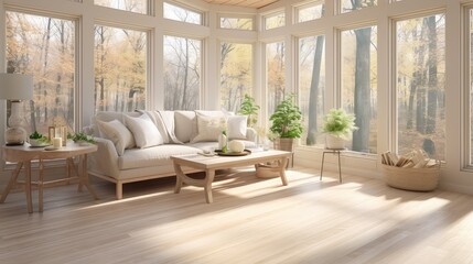 natural wood plank flooring