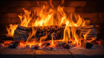 flames fire background