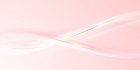 Abstract background design, modern pink and gold geometric element design.