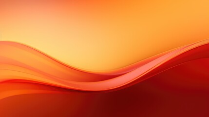 Naklejka premium warm digital background orange red