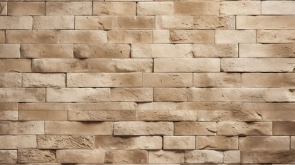 Obraz premium wall beige brick