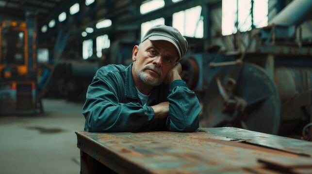 A group of three professionals engaged in discussion in a partially constructed high-rise building overlooking an urban cityscape.
